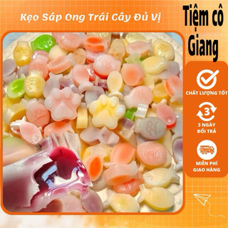 Kẹo Sáp Ong Trái Cây Đủ Vị 100g - Ăn Vặt Tiệm Cô Giang 