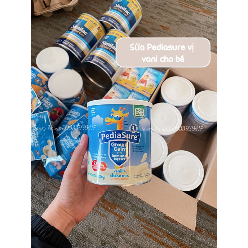 Pediasure Mỹ (date 2026)