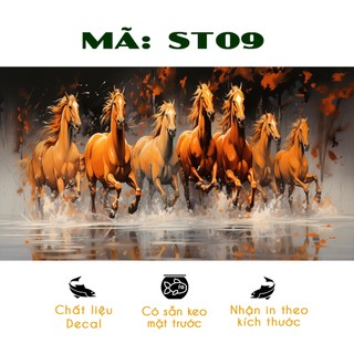 Tranh bể cá 3D Dài 120 cao 50cm - Decal dán bể cá nhiều mẫu, có sẵn keo mặt trước
