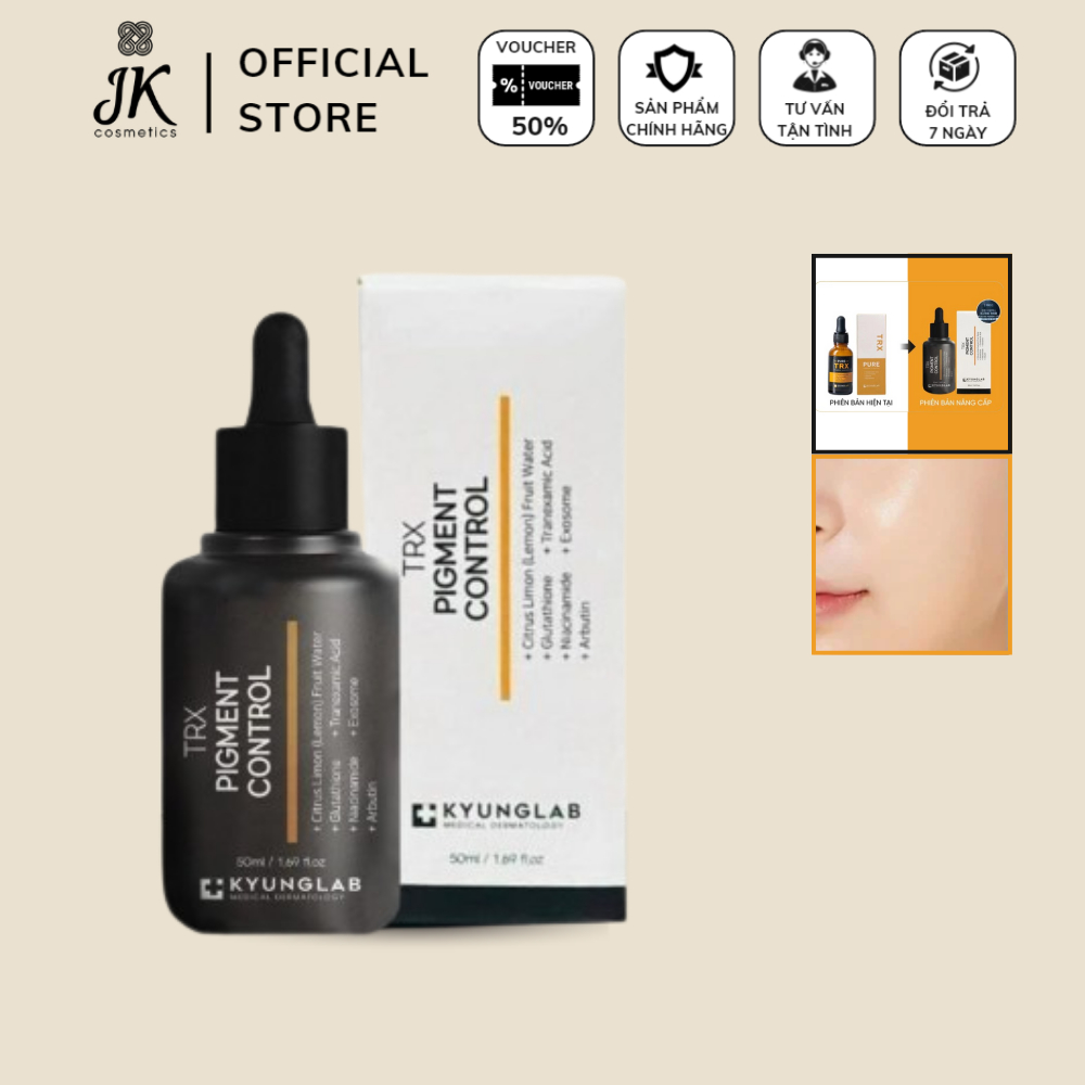 Mẫu mới Serum nám TRX KyungLab mờ nám tàn nhang trắng sáng da 50ml - JK Auth Cosmetics