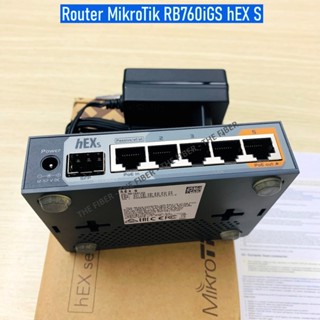 Thiết bị Router MikroTik RB760iGS hEX S