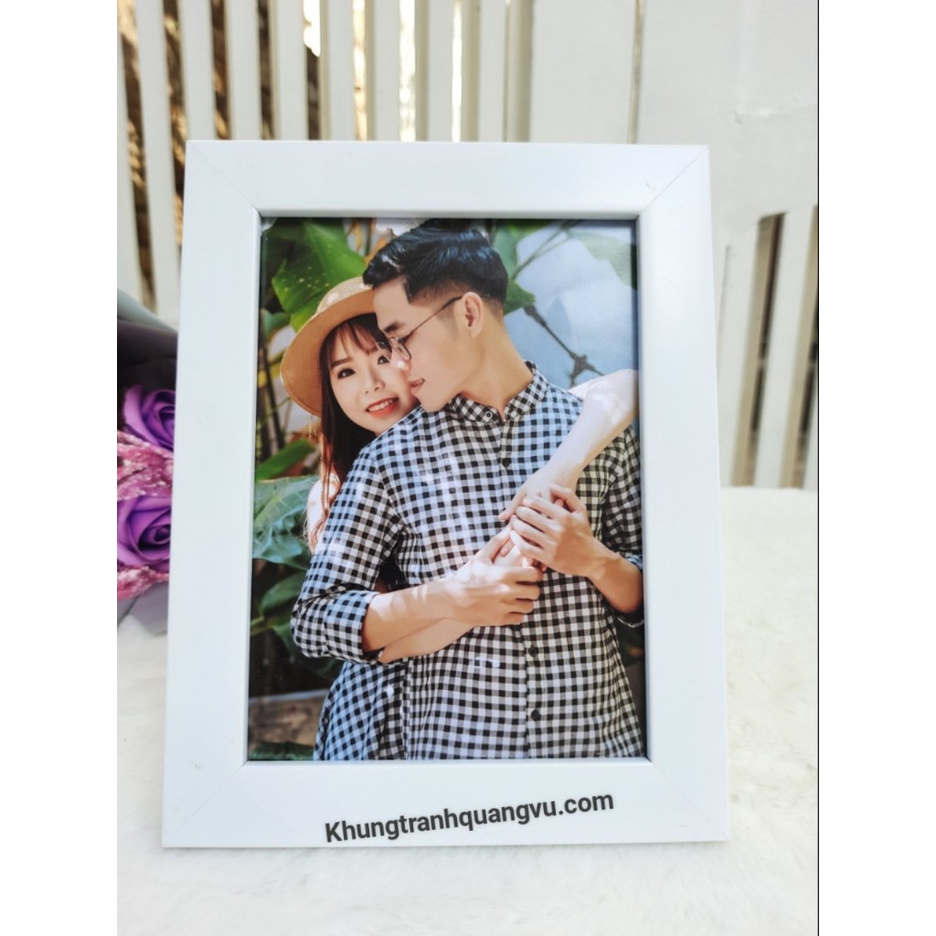 Khung Ảnh Để Bàn 13 * 18Cm _Mica Mỏng