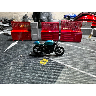 Mô hình 1/64 xe máy trang tri MiniGT hotwheels 1:64