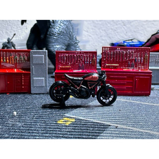 Mô hình 1/64 xe máy trang tri MiniGT hotwheels 1:64