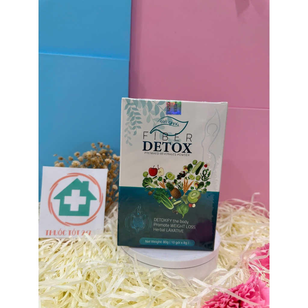 Bột Giảm Cân Detox Fiber Giang Health