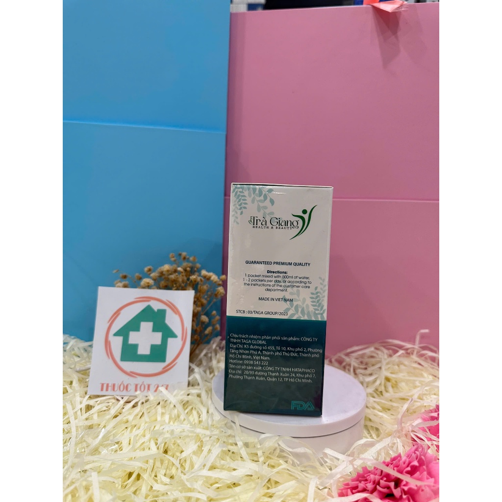 Bột Giảm Cân Detox Fiber Giang Health