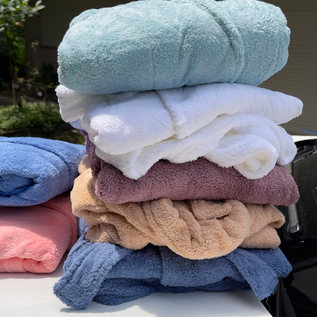 Áo choàng tắm lông cừu cao cấp, hàng VNXK