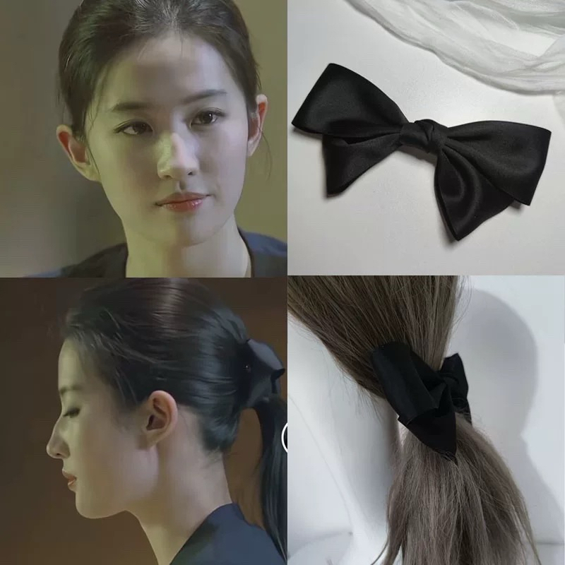 Kẹp nơ ruy băng giống lưu diệc phi