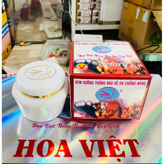 KEM HOA VIỆT DƯỠNG TRẮNG BẢO VỆ DA CHỐNG NẮNG VICTORY