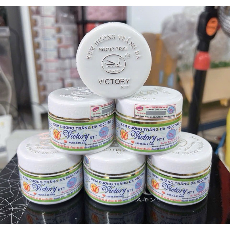 KEM VICTORY DƯỠNG TRẮNG NGỌC TRAI HOA VIỆT