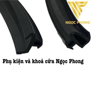 1 cuộn ron caosu cửa  nhựa  lõi thép