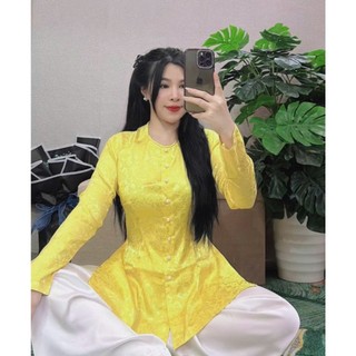 Bộ Bà Ba Gấm Hoa, Quần Trắng Đen