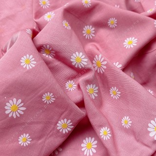 [XẢ HÀNG] 🌷 VẢI TƠ PHÁP HOA CÚC CHẤT ĐẸP - KHỔ 1m5🌷