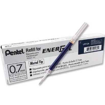 01 Ruột bút ký Pentel BL57-LR7 nét 0.7