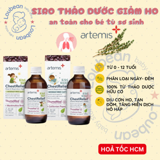 Siro Giảm Ho Ngày Đêm Artemis Chest Relief Day / Night NewZealand cho bé từ 0-12y Loubean