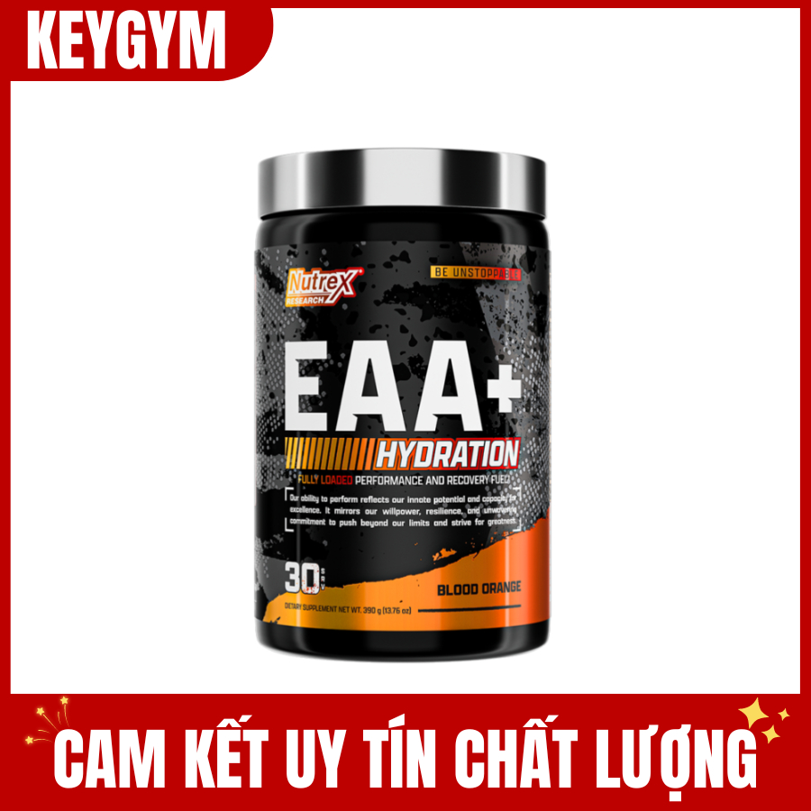 [BN] Thực Phẩm Bổ Sung Siêu Phục Hồi Cơ Nutrex EAA + Hydration 30 Lần Dùng - KEYGYM