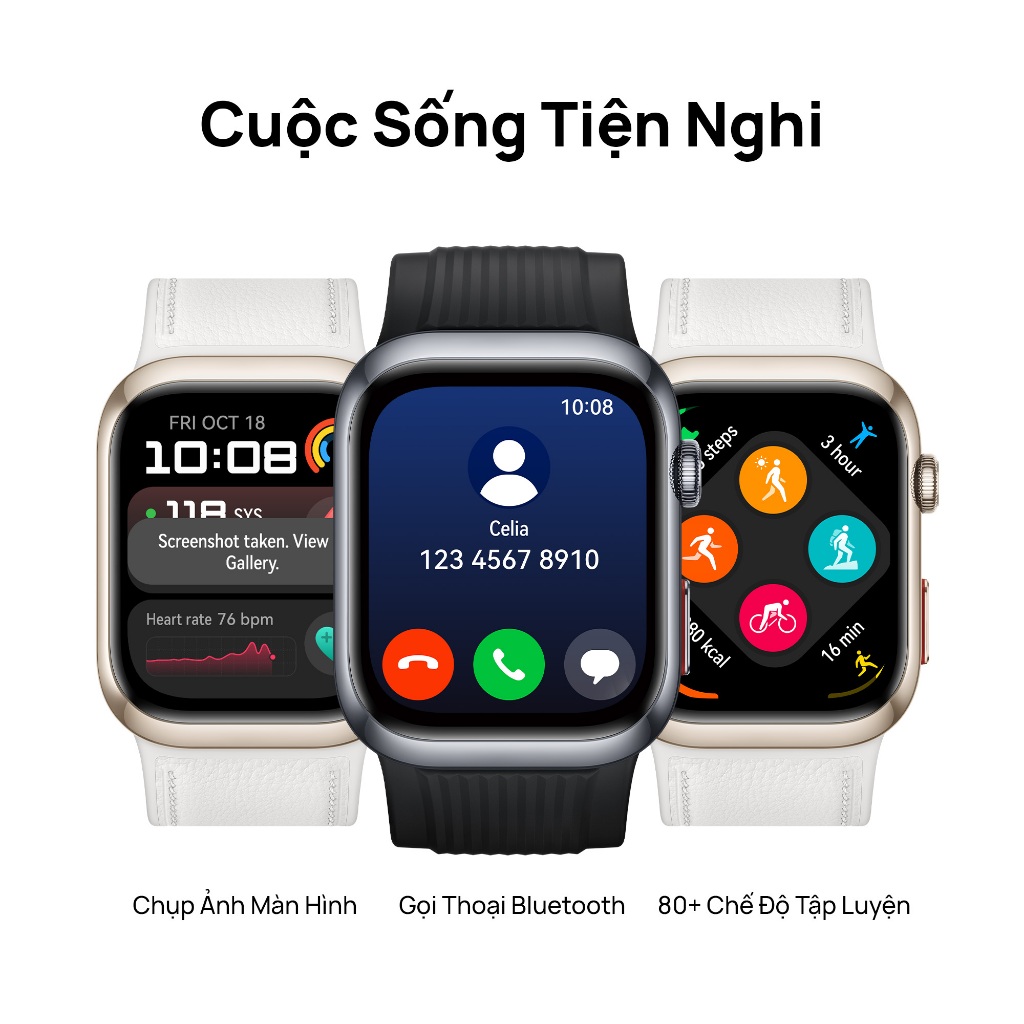 Đồng Hồ Thông Minh HUAWEI WATCH D2 | Theo Dõi Huyết Áp Động| Thiết Kế Mỏng Nhẹ | Quản Lý Sức Khỏe Toàn Diện | BigBuy360 - bigbuy360.vn