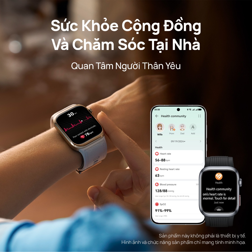 Đồng Hồ Thông Minh HUAWEI WATCH D2 | Theo Dõi Huyết Áp Động| Thiết Kế Mỏng Nhẹ | Quản Lý Sức Khỏe Toàn Diện | BigBuy360 - bigbuy360.vn