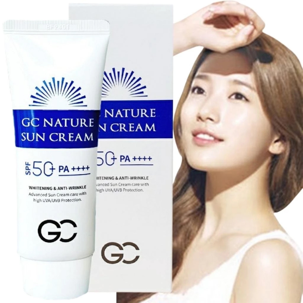 Kem chống nắng GC SPF 50 PA ++++ - Hàn Quốc chống nắng, nâng tone, kiềm dầu, kháng nước 𝐌𝐀̣̆𝐓𝐍𝐀̣ 𝐍𝐇𝐀𝐈 𝐓𝐇𝐀𝐈 𝐂𝐔̛̀𝐔 𝐍𝐇𝐀̣̂𝐓