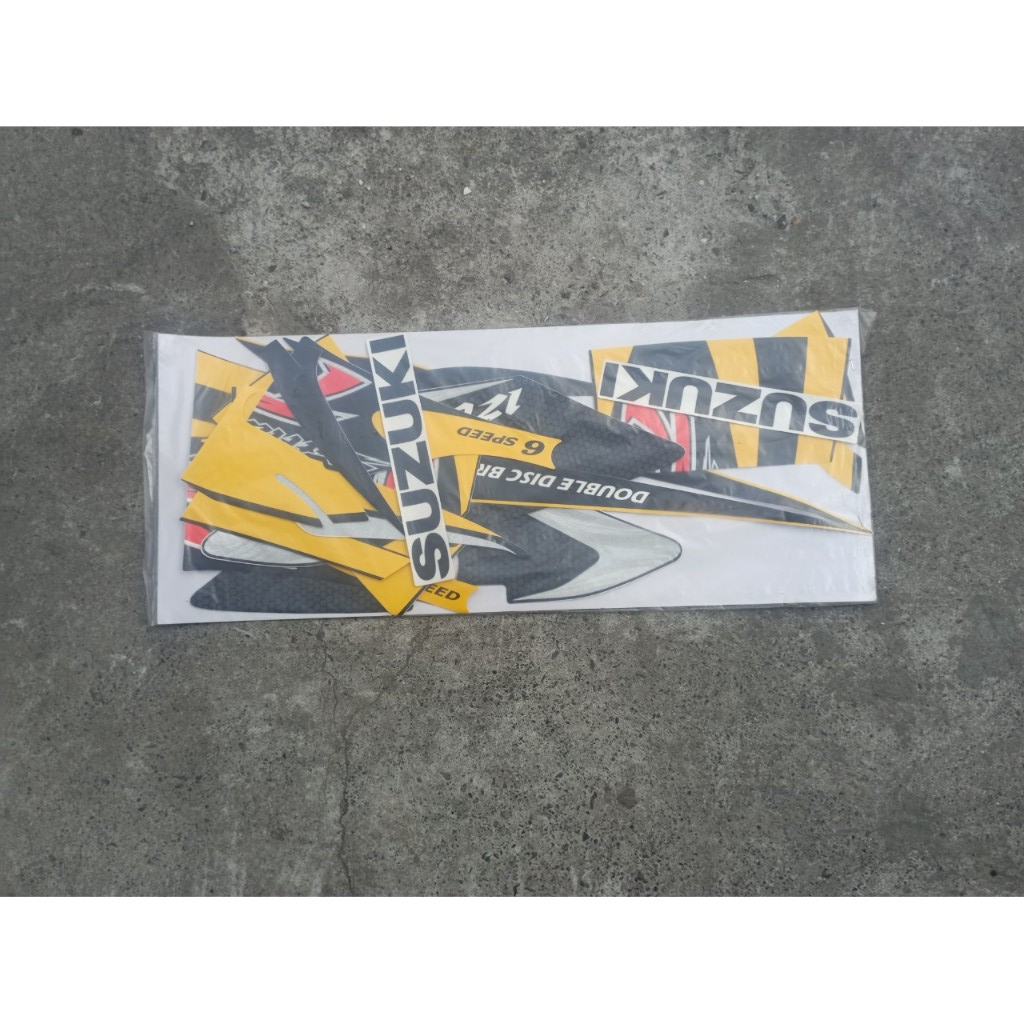 Tem dàn áo satria 2000 st2k (3 lớp) SUZUKI SATRIA 2000 chính hãng Việt Nam