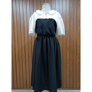 [BYMO PASS] Thanh lý Đầm dài bo chun eo - Size M