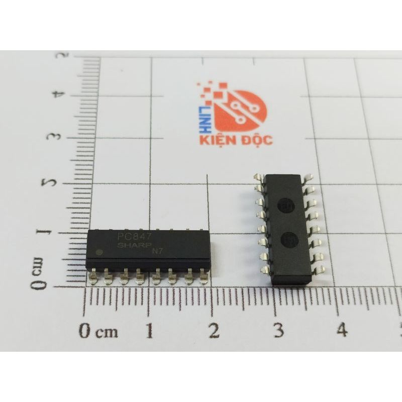 [Combo 3 chiếc] PC847 PC847-4 Opto SOP-16