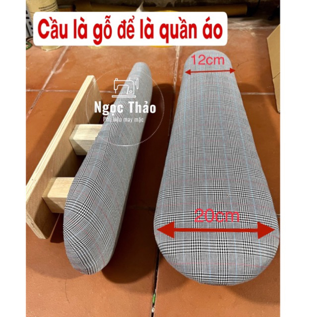 cầu là gỗ (ngựa ủi) ,cầu ủi gỗ để là quần áo -phụ liệu may mặc