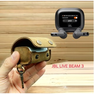  Bao da tai nghe JBL Live Beam 3 da thật thủ công Handmade  đồ da thủ công  