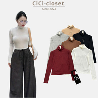 Áo len giấy cổ lọ tay dài màu trơn basic,áo thun giữ nhiệt cổ cao form ôm body trẻ trung