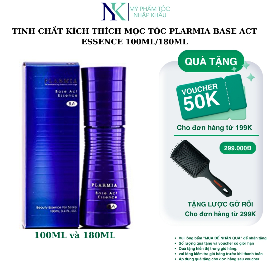 Tinh chất kích thích mọc tóc Plarmia Base Act Essence 100ml