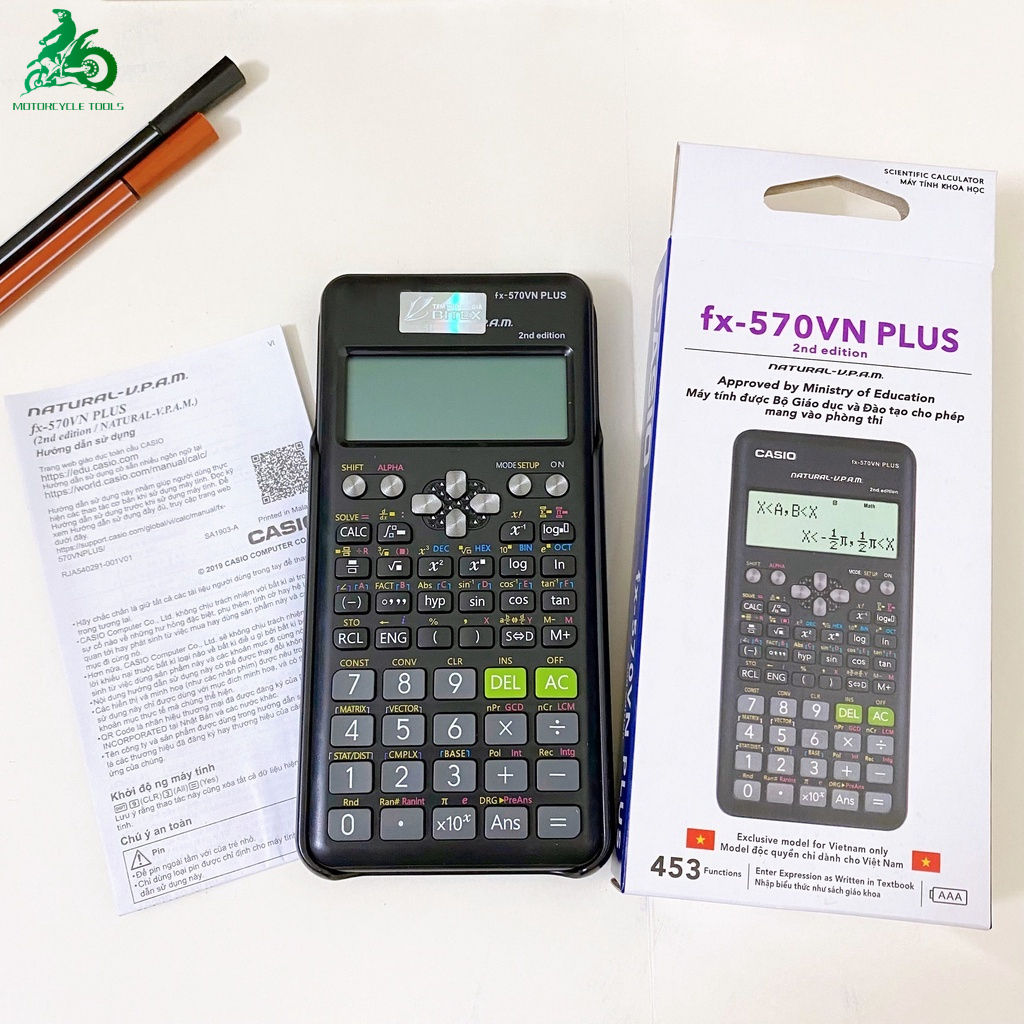 【🔥HCM/24H】Máy tính Cầm Tay FX 570VN Plus 2nd Editon, Máy Tính Giá Rẻ Dành Cho Học Sinh Cực Tốt TD OF