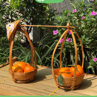Quang gánh tre mini (tặng kèm nón vẽ ) trang trí decor cực xinh