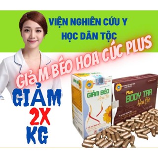 Thải  Mỡ 10-16Kg - Giảm Béo Hoa Cúc Plus  - Giảm Cân Cấp Tốc - Giảm Cân An Toàn Cho Mẹ Cho Con Bú  - Viện Y Học Dân Tộc