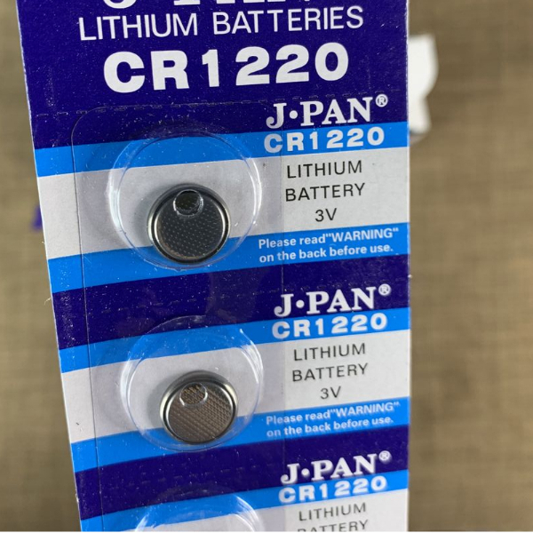 VỈ 5 PIN CÚC ÁO LITHIUM CR1220