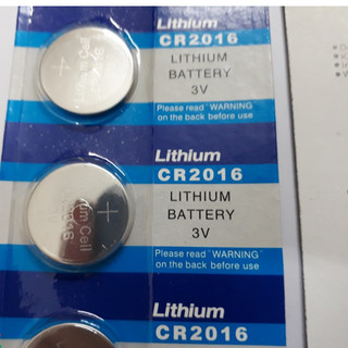 VỈ 5 PIN CÚC ÁO CR2016 LITHIUM