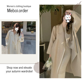 (Meboi.order) Áo dạ dáng dài dạ ép một lớp hàng đẹp loại 1 cực xinh