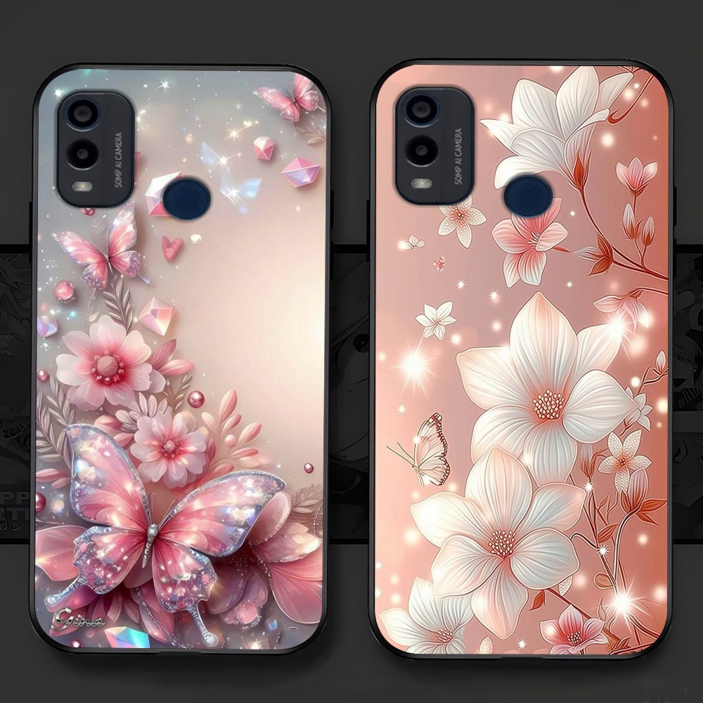 ốp lưng nokia c21 plus / nokia g11 plus / nokia c31 / c32 in hình hoa xinh 2