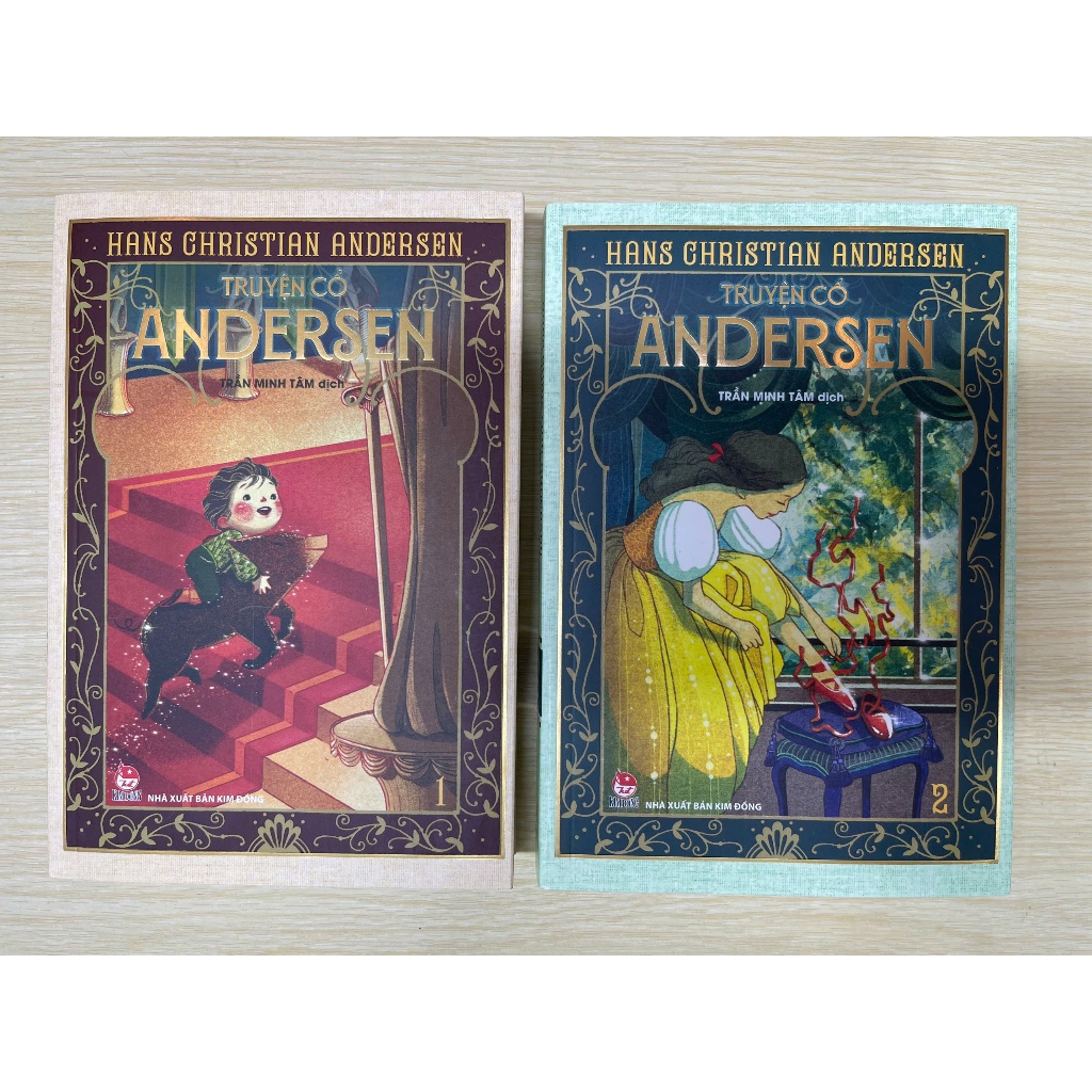 Sách - Truyện cổ Andersen - Bộ 2 tập (tái bản 2024) - NXB Kim Đồng