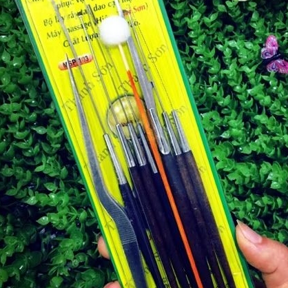 BỘ LẤY RÁY TAI CÁN GỖ THANH SƠN
