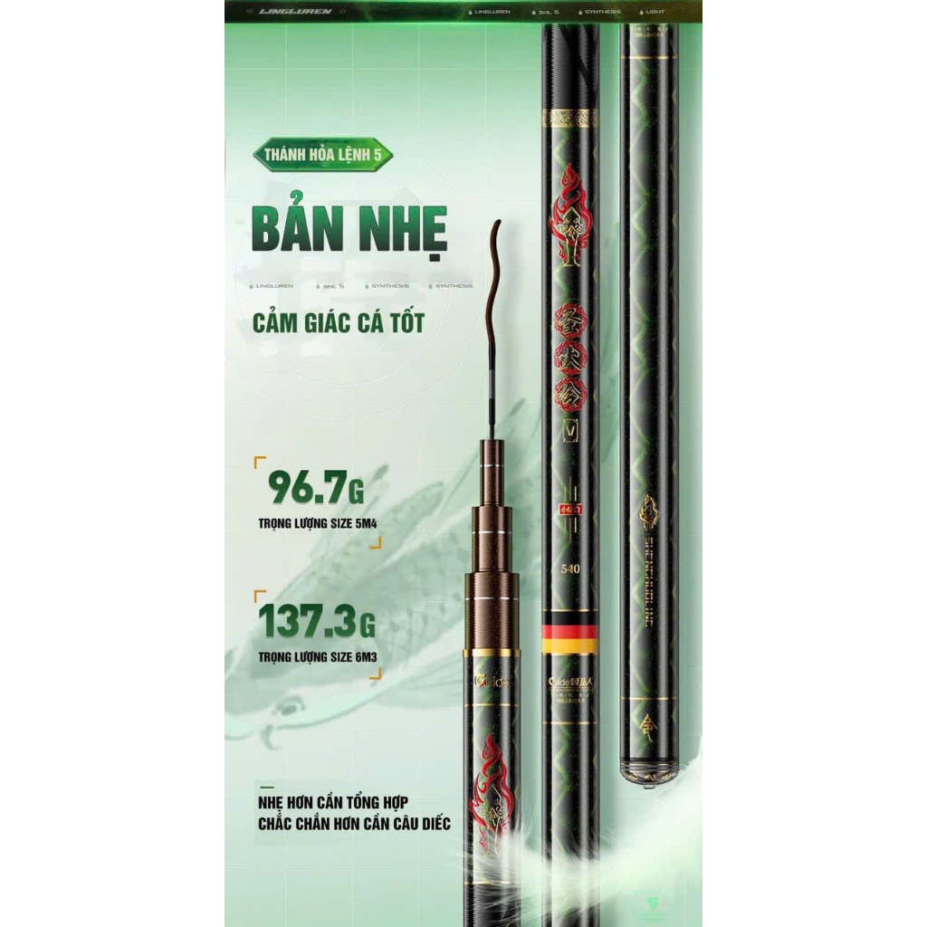 Cần Tay Guide Thánh Hỏa Lệnh Đời V ( 4H )