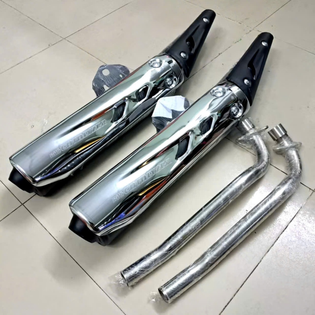 Pô Ex2010 gắn Sirius - pô xe máy