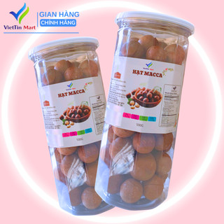 Hạt Macca Úc Nứt Vỏ Viettin Mart 500G