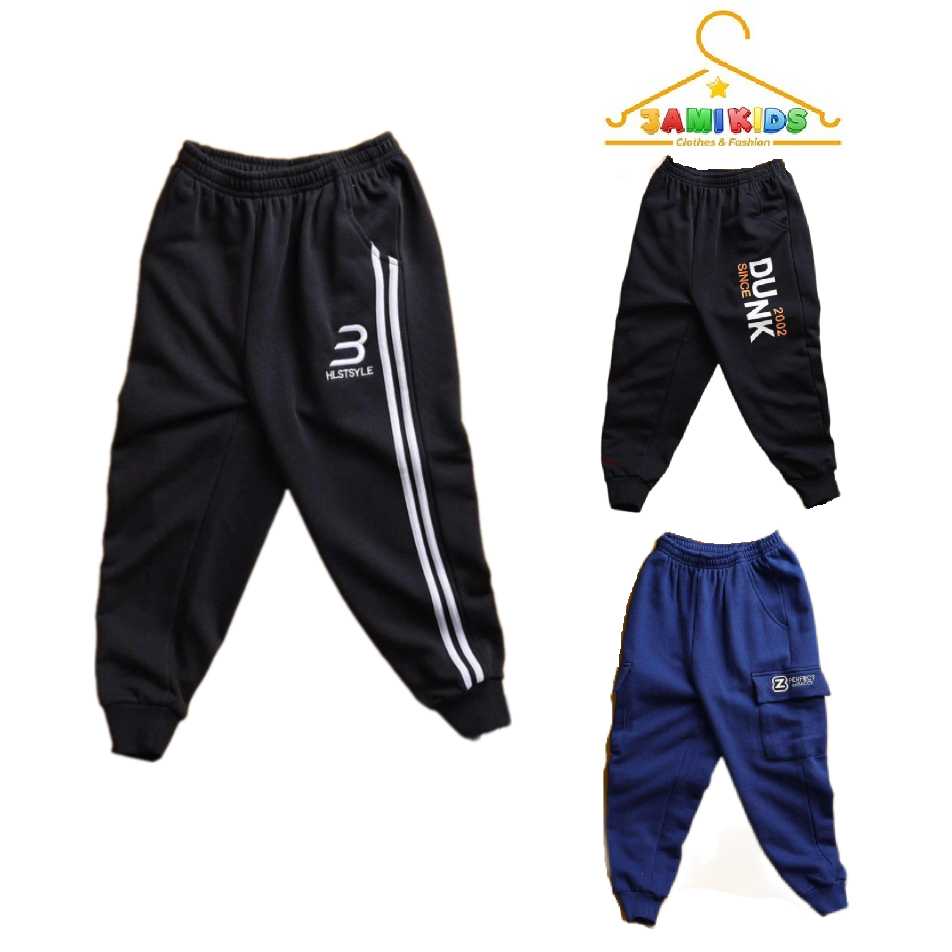 Quần nỉ da cá cao cấp bé trai JAMIKIDS size lớn 6-16(23-57kg) mã 041
