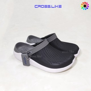  Dép sục nam nữ CROSS LITERIDE trơn sục nhựa siêu bền đi mưa mẫu mới phong cách hàng chuẩn xịn 