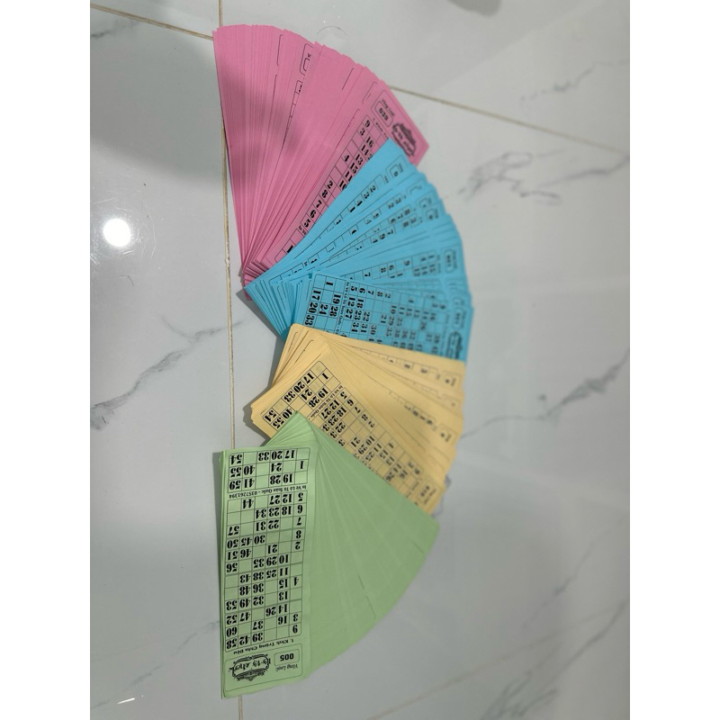 Combo 12 lốc vé dò lô tô