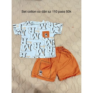 Thanh lý quần áo bé trai set quần áo