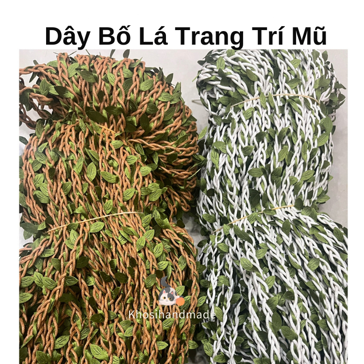 Dây Bố Lá Trang Trí Mũ Nón (12K/Mét)