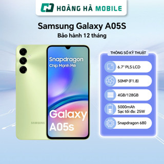 Điện thoại di động Samsung Galaxy A05S - 4GB/128GB - Chính hãng(Nguyên Seal Chưa Active)