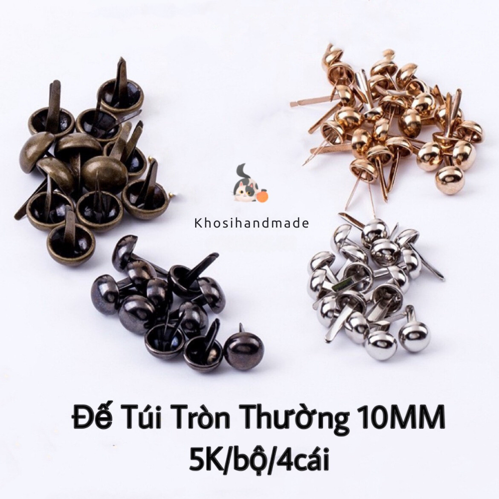 Đế Túi Tròn 10mm (6k/bộ/4 cái)