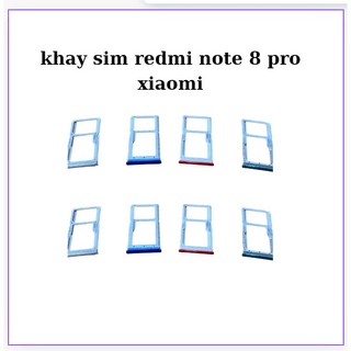 Khay sim xiaomi redmi note 8 pro